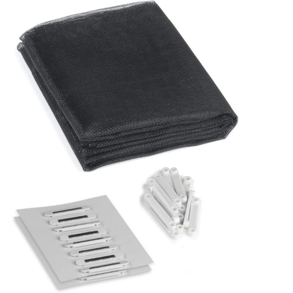 1set Cut And Adjustable Size Magnetic Window Screen Anti-Insect Fly Screen Home Windows