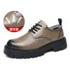 Martin Boots Men's Low-top British Style Big Head Platform Tooling Shoes Men's Platform Soft-faced Leather Shoes Men 2025
