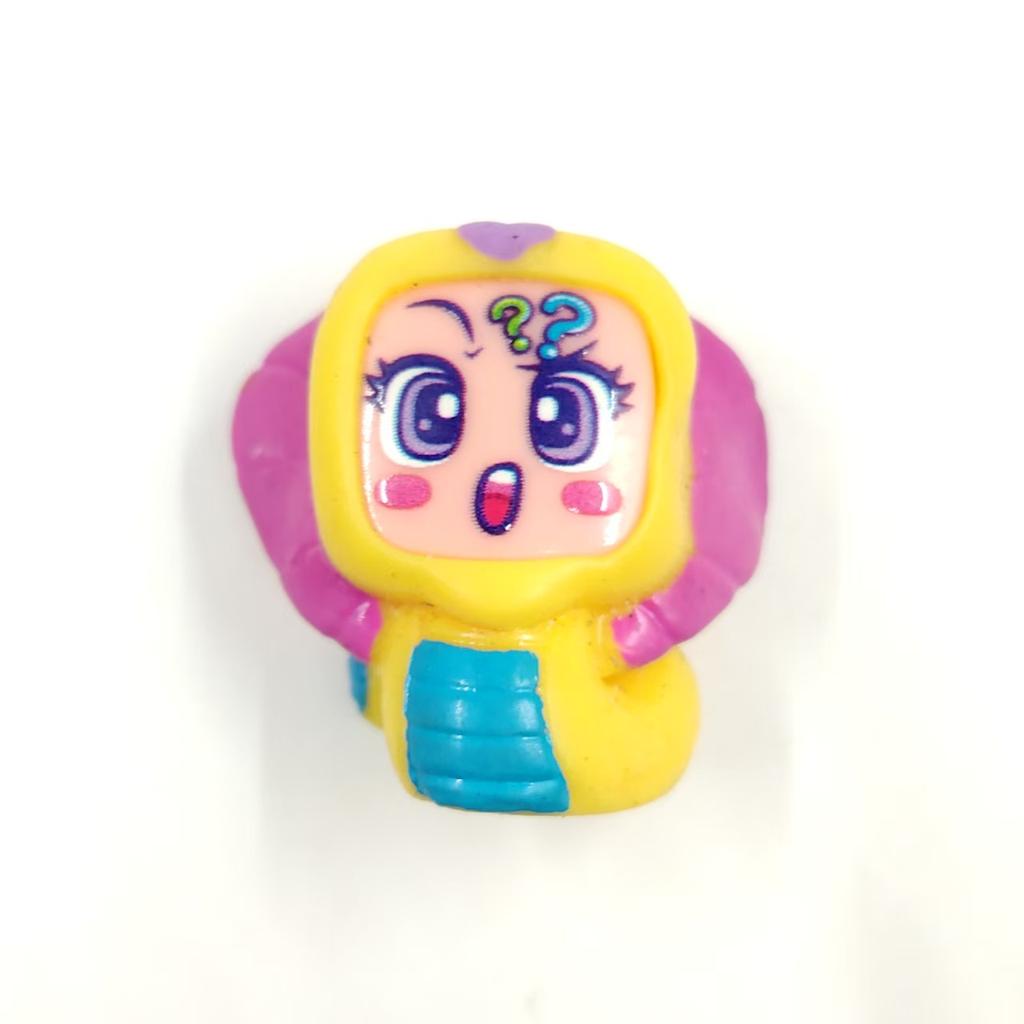1 шт. Оригинальные игрушки из коллекции Moji Pops Серия «Приключение» 1-3 Мини-фигурки с меняющимися лицами Мягкие Kawaii Игрушка Для девочек Рождественский подарок