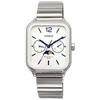 Casio Standard Moon Phase Analog Men's Watch MTP-M305D-7AV (Silver Metal Band)