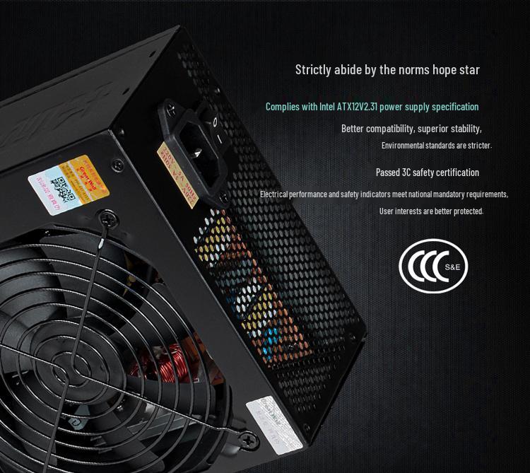 Great Wall HOPE-7000DS 600W Gaming & Office PC Power Supply