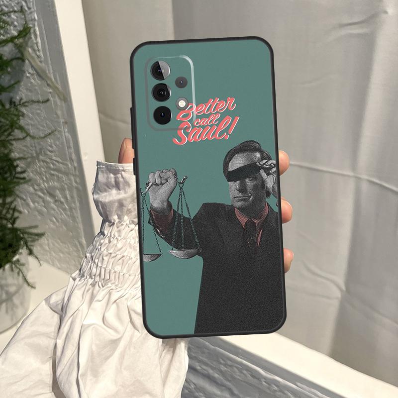 Чехол Better Call Saul для Samsung Galaxy A15 A35 A55 A54 A34 A14 A13 A23 A33 A53 A52 A32 A12 A56 A36 A16 A17