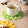 Insulated Placemat Flower Shape Placemat, Non-Slip Heat Resistant Table Mat, Anti-Scald Hot Decorative Pot Holder, for Bowls Cups Pots Dining