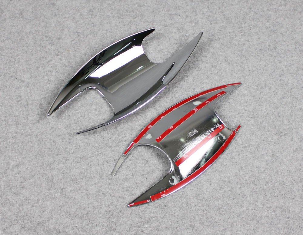 RUIQ Хромированная накладка-защита ручки двери для Lexus RX200t RX450h - Предотвращает царапины от ногтей на ручках дверей. Запчасть для Lexus RX.