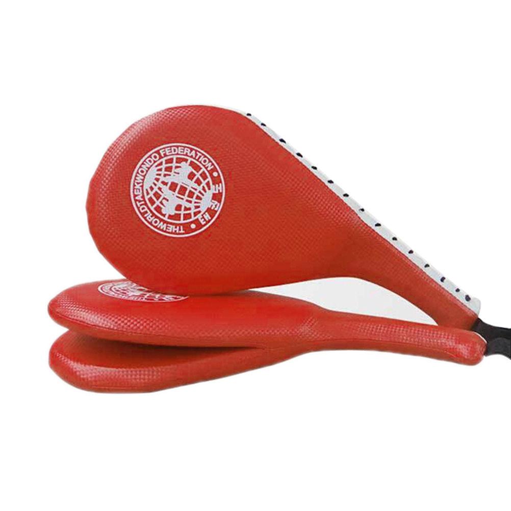 3 цвета боксерские тренировочные накладки тхэквондо ручная ракетка удар таквондо мишень боксерская накладка каратэ тренировочная кикбоксинговая накладка 1 шт