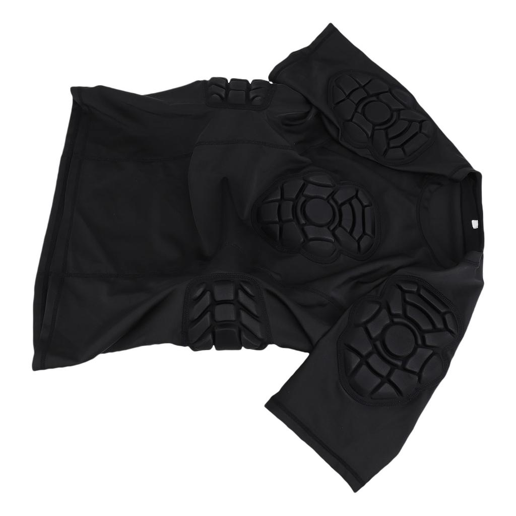 Вратарская футболка для мужчин женщин EVA Футбольная компрессионная футболка с защитой Футбольная защитная экипировка Защита ребер