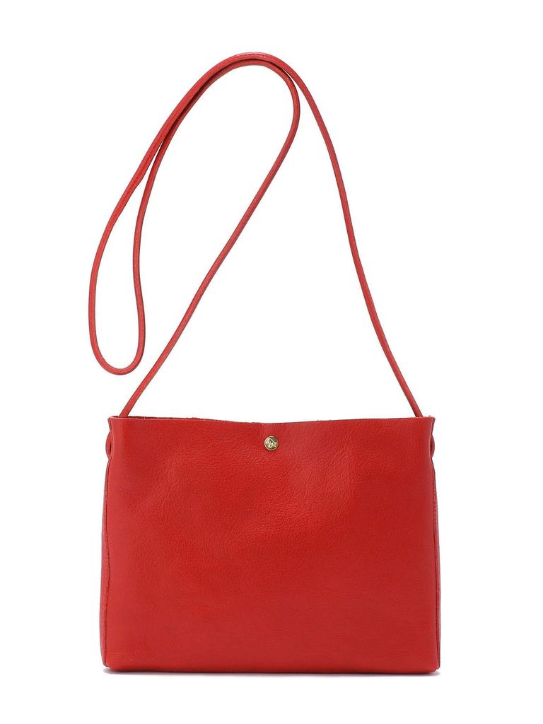 Сумка через плечо Crossbody Pochette из натуральной кожи унисекс Белый Белый [IL BISONTE]