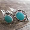New Bohemian Women's Vintage Turquoise Earrings Ethnic Style Earrings
