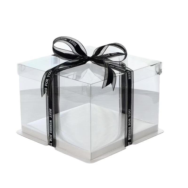 Transparent Plastic Cake Box