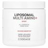 Липосомальный порошок Multi Amino+, Спорт, Без вкуса, 6,15 унции (174,2 г)