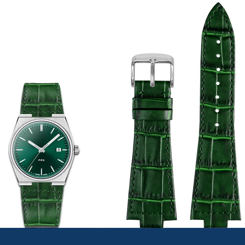Для 1853 Tissot PRX Super player Ремешок для часов T137.407/137.410 Натуральная кожа 12 мм Нержавеющая сталь Браслет мужской ssБраслет