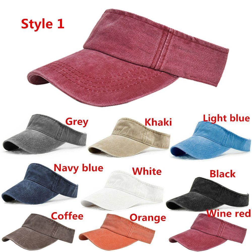 Casual Adjustable Baseball Hat Sports Hat Sport Headband Beach Cap Sun Visor