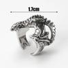 Adjustable Pterosaur Wings Ring Punk Style Black Dragon Rings Exquisite Dragon Rings  Party Gifts