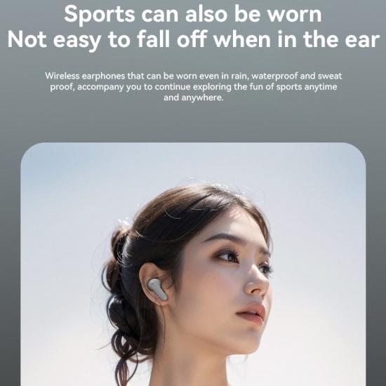 A98 High-definition Stereo Bluetooth Earphones TWS physical noise rectiondu Wireless headphones LED power display touch control IP5X Waterproof
