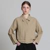 Ozoc Nylon Lettering Stopper Shirt Jacket