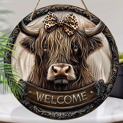Деревянные подвесные декоративные таблички, табличка «welcome», украшения для дома или сада, плоские 2D подвески, подарки на новоселье для друзей