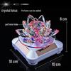 Solar Crystal Lotus Car Perfume Diffuser - Long-lasting Aroma Ornament for Men