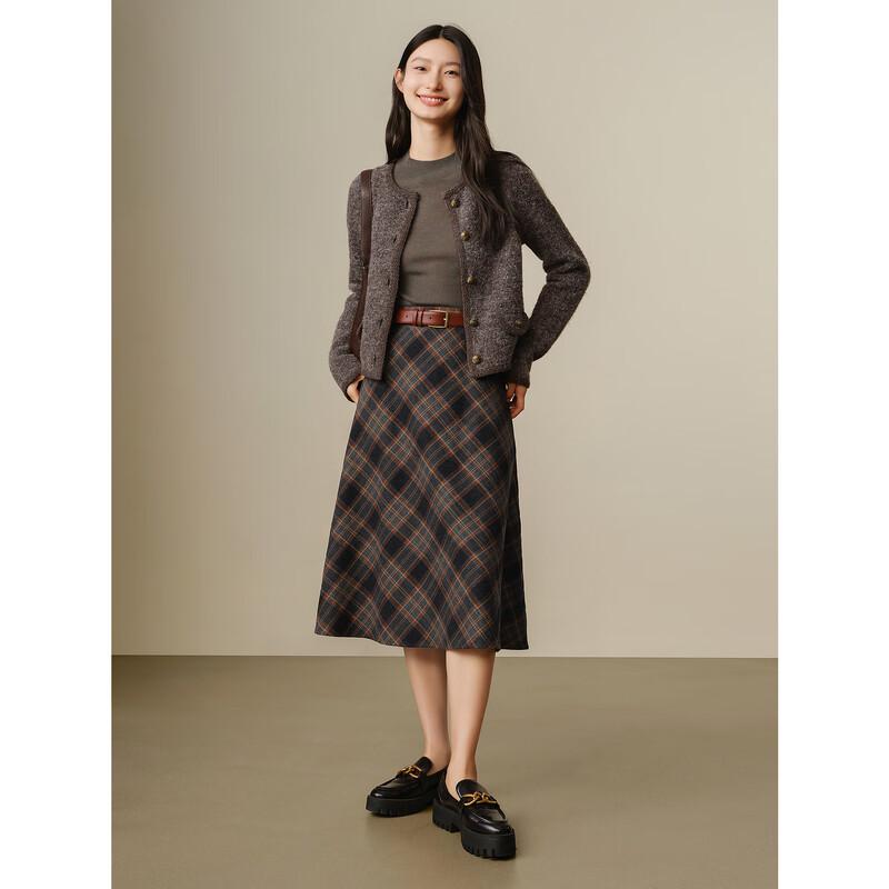 JOOZE ANACO Женский бесшовный трикотажный топ-базовый слой из 100% шерсти, машинная стирка