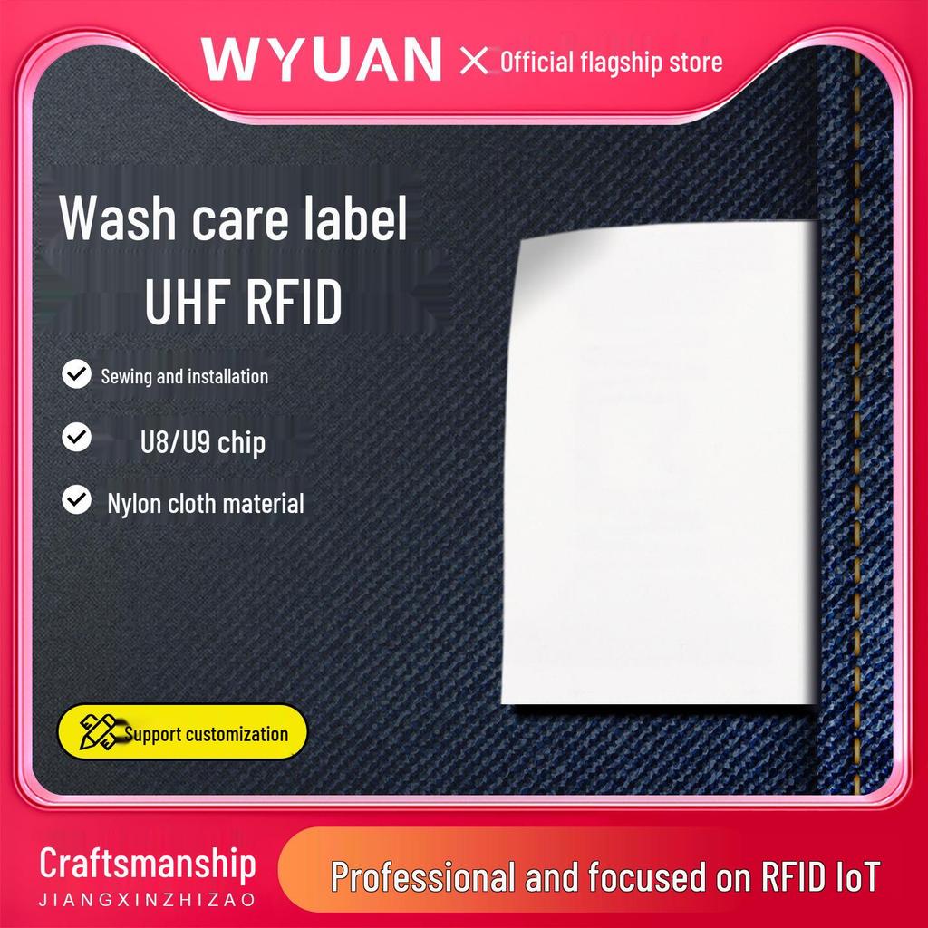 WYUAN RFID Стирка Ультравысокочастотная Нейлоновая Метка для Управления Одеждой