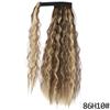 MERISIHAIR Women Long Straight Wrap Around Ponytail Synthetic Fiber Long Straight Wavy Hair Extensions Daily Wear