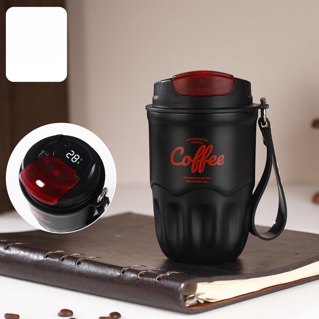Интеллектуальная рука для измерения температуры для повышения ценности кружки Кофейная чашка из нержавеющей стали 316 Бытовая термостойкая портативная чашка для воды