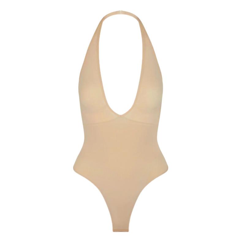Womens Sexy Backless Strappy One Piece Shapewear For Yoga Fitness Workout