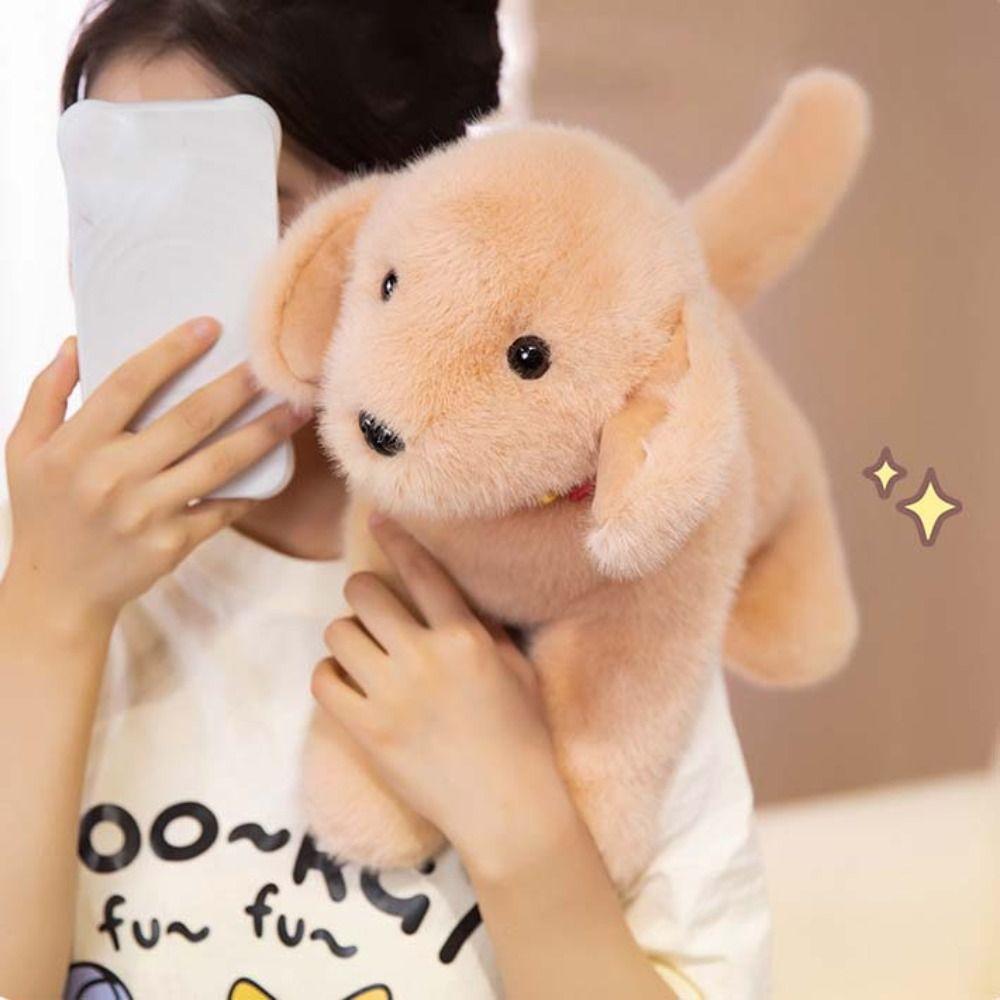 Soft Labrador Dog Plush Toy Cartoon Animal Plush Pillow Animals Puppy Doll Boys Girls