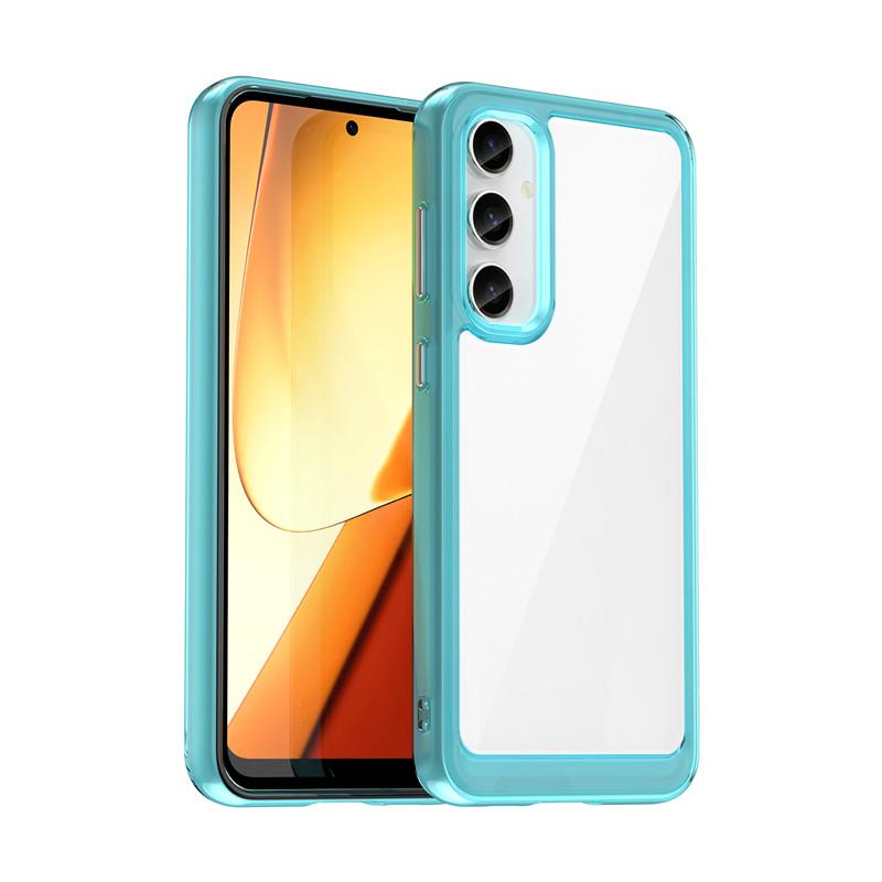 Чехол для Samsung Galaxy S23 FE Чехол для Samsung S23 FE 6,4-дюймовый цветной мягкий силиконовый прозрачный бампер для Galaxy S23FE