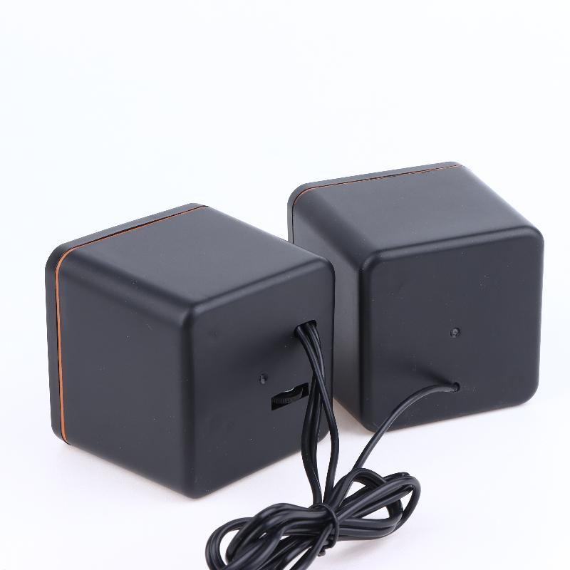 Компьютерные колонки Стерео Микрофон Аудио ПК Динамик USB Проводные Со Светодиодной Подсветкой Для Настольных Компьютеров ПК Ноутбуков