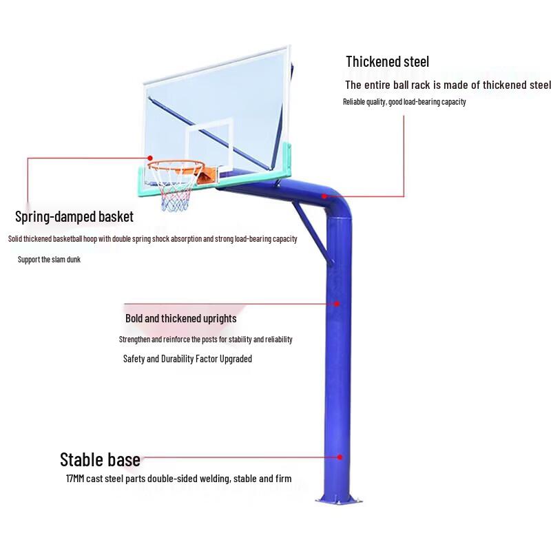 Longdun Standard Basketball System