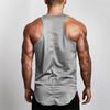 Muscleguys Sports Vest Summer Casual Loose Bottoming Shirt Men's Fitness Mesh Sleeveless T-shirt