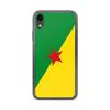 Coque - PIXELFORMA - iPhone XR - Drapeau De La Guyane - Protection Complète - Silicone Souple