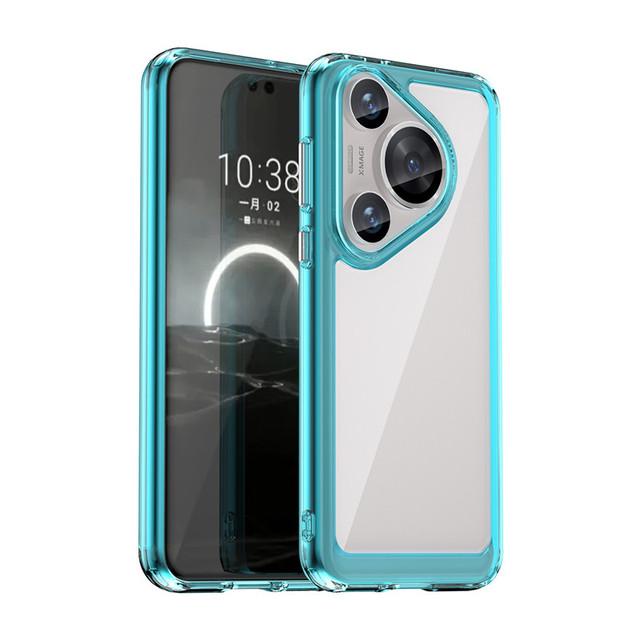 Для Huawei Pura 70 Pro Чехол Huawei Pura 70 Pro Plus Ultra Cover Противоударный Жесткий ПК Роскошный силиконовый защитный чехол для телефона Huawei Pura 70
