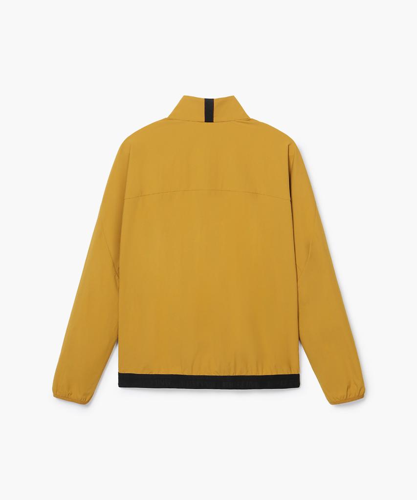 BRIEFING GOLF Men'S Stretch Half-Zip Anorak_Mustard