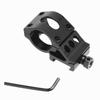 Tactical 25.4Mm Quick Release Offset Flashlight Scope Mount Hunting Accessories