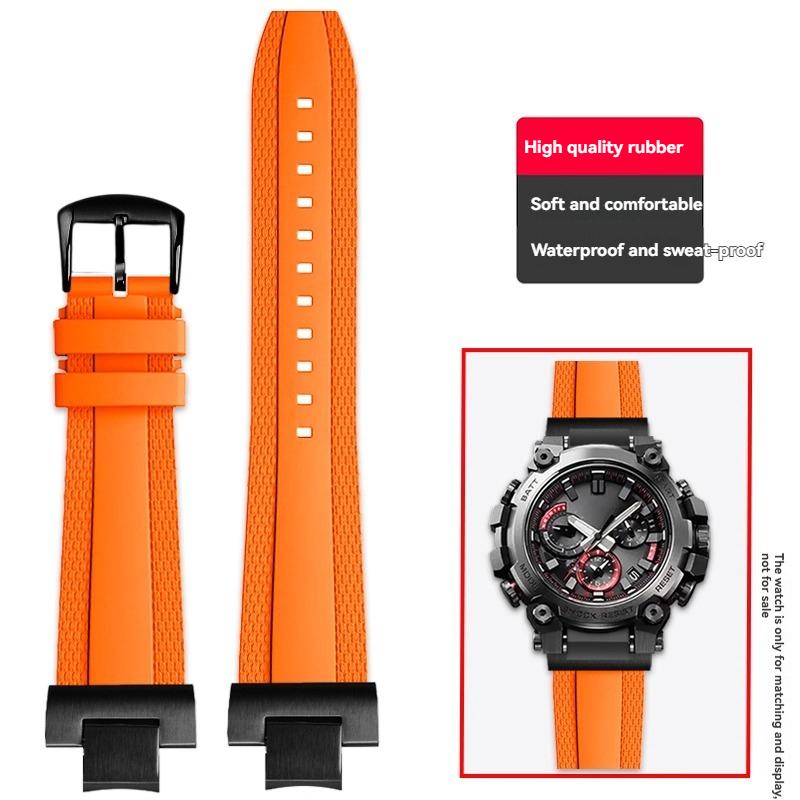 Для Casio G-SHOCK серия 5672 MTG-B3000 модифицированные модные аксессуары ремешка для часов со быстросъемным креплением из фторкаучука