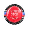 Engine Start Stop Button Replace Cover + Trim Ring for BMW E90 E92 E93 320i