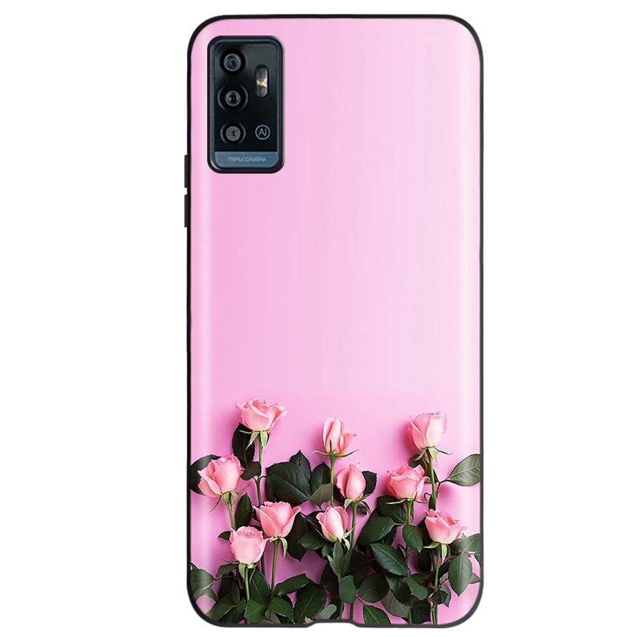 For ZTE Blade A71 Case Silicone Back Cover Phone Cases for zte blade A 71 a71 A7030 Soft Coque Fashion TPU bumper Eiffel Tower