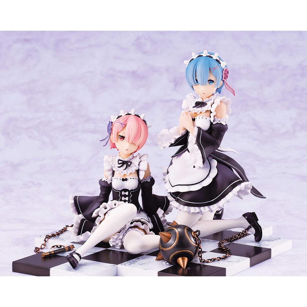Жизнь в ином мире от Zero Ram Rem Special Pedestal Complete Set Scale Painted Complete Figure Re & Ver. 1/6