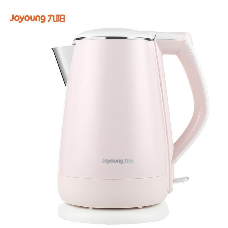 Электрический чайник Joyoung K15-F626, двухслойная нержавеющая сталь 304, защита от ожогов.