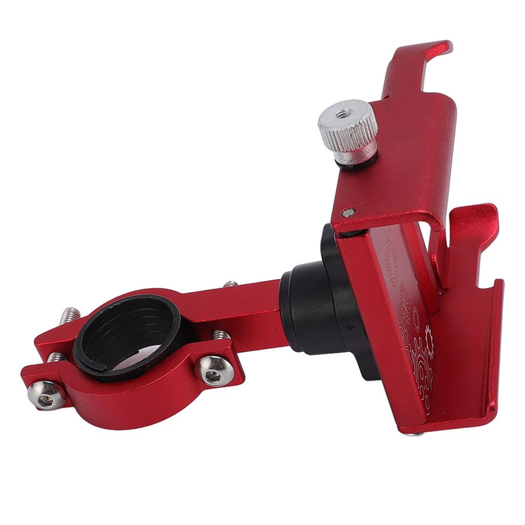 Cycle Phone Holder Anti Shake Electric Scooter Phone Mount 360 Degrees  Rotatable Metal Handlebar Fixed