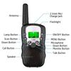 2Pcs/Set Mini Walkie Talkie Children Toy 3 Mile Range Two Way Receiver Electronic Toy Radio LCD Flashlight Children Gift for Kid