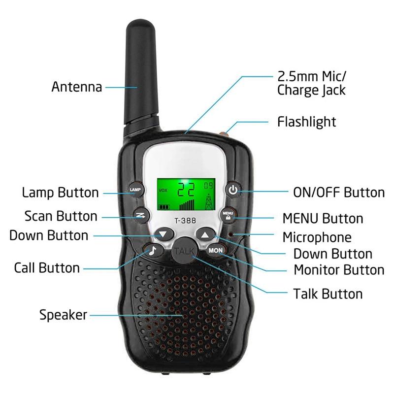 Children's Walkie Talkie Handheld Wireless Communication Intelligent Two-way Walkie Talkie Toy Walkie Talkie
