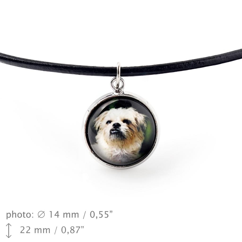 Griffon Bruxellois, Brussels Griffon - necklace pendant with your photo, handmade, handcrafted jewelry by Art-Dog brand