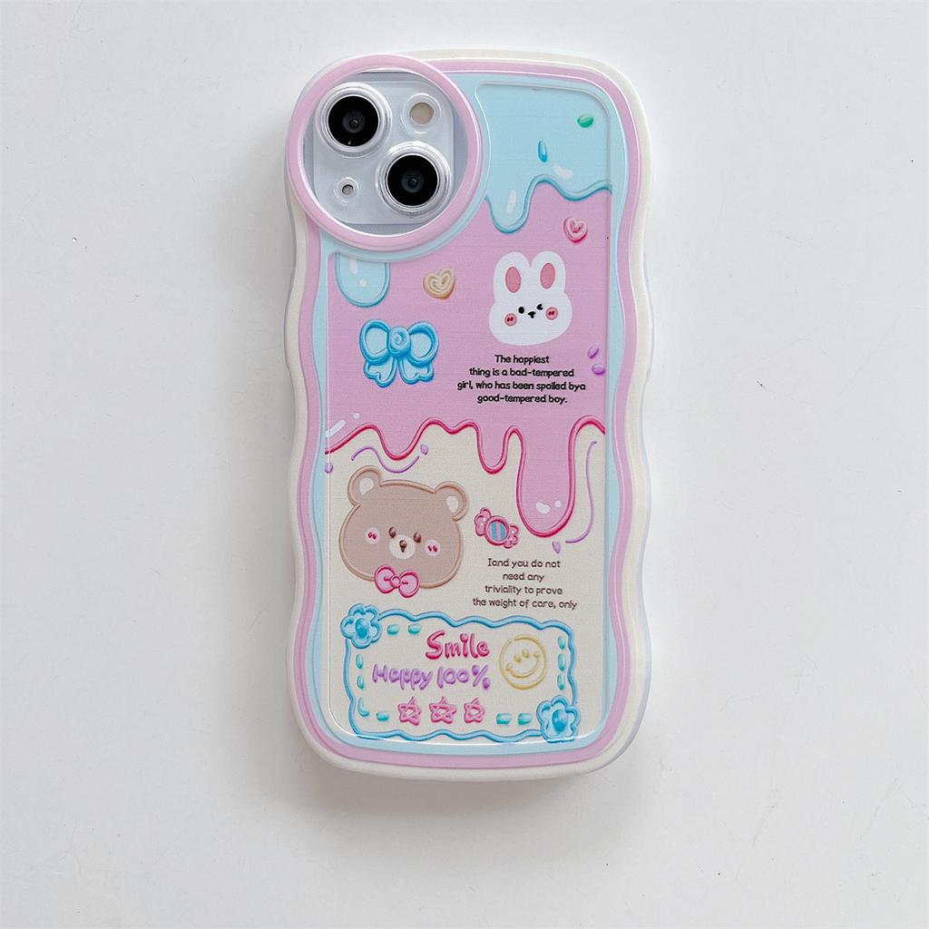 Модный мягкий чехол из ТПУ с рисунком маленьких животных, модный чехол для телефона для iPhone, Samsung Vivo, Xiaomi Oppo