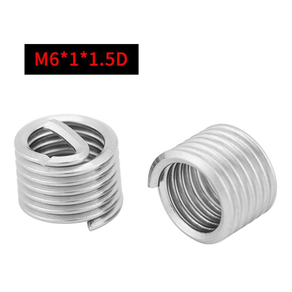 100pcs Metric Thread Helicoil Kit Precision Fit Wire Thread Sleeve Stripped Thread Fixing