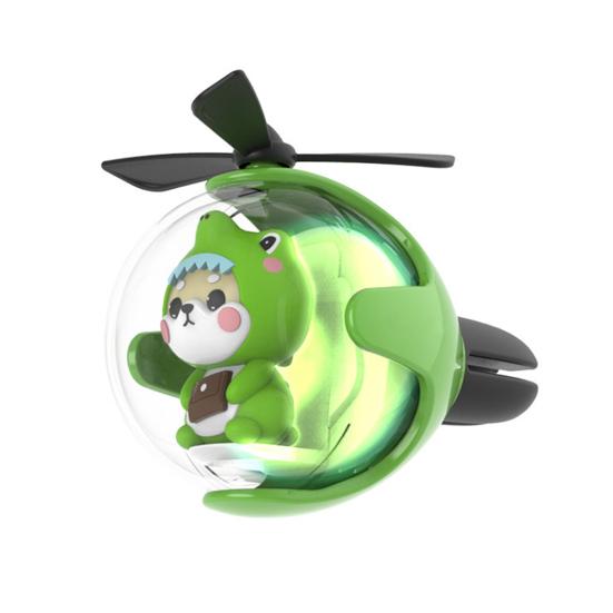 Автомобильный освежитель воздуха со светодиодной подсветкой, работающий от батареек, универсальный ароматический диффузор с ароматическими таблетками, украшение для вентиляционного отверстия автомобиля