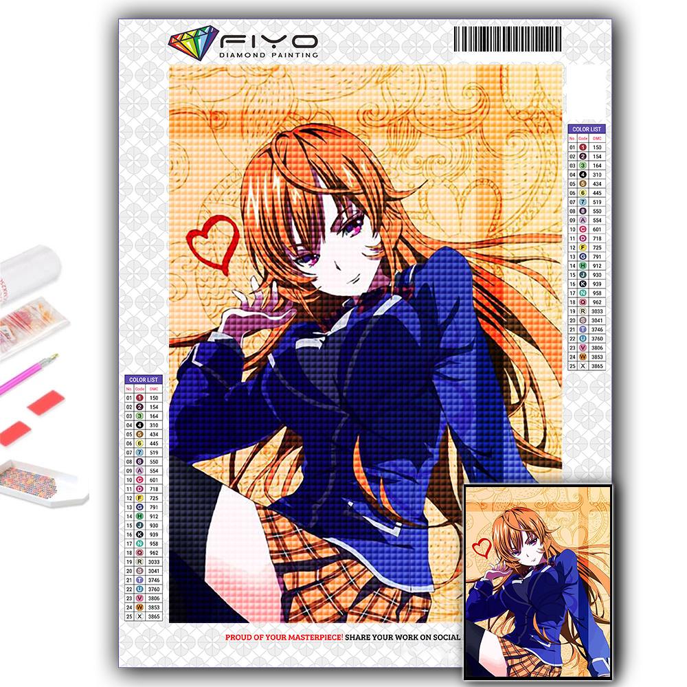 5D DIY Алмазная картина вышивка крестом аниме Shokugeki no Soma Алмазная вышивка мозаика настенное искусство украшение дома