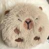 Cartoon Capybara Plush Scarf Warm Gloves New Earmuffs  Women