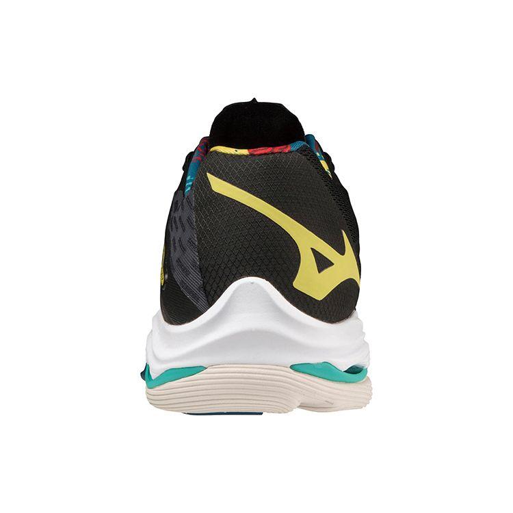 Mizuno Волейбольные кроссовки с низким верхом Wave Lightning Z7 Унисекс Обувь Черный Красный Зеленый V1GA220049